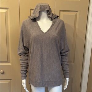 SWEET ROMEO hooded oversized sweater